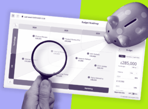 inspecting the budgets on a strategic roadmap